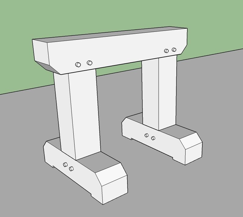 sawhorses